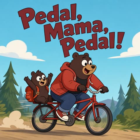 Pedal, Mama, Pedal! | Bookbot Decodable Reader Level 52