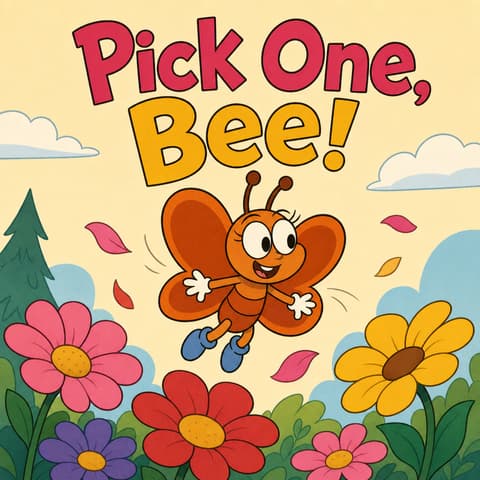 Pick One, Bee! | Bookbot Decodable Reader Level 36