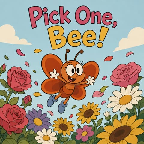 Pick One, Bee! | Bookbot Decodable Reader Level 71