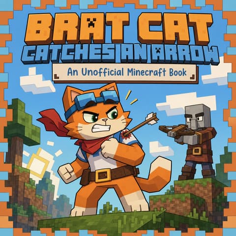 Brat Cat Catches an Arrow | Bookbot Decodable Reader Level 51