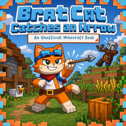 Brat Cat Catches an Arrow