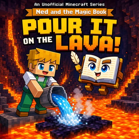 Pour It on the Lava! | Bookbot Decodable Reader Level 54