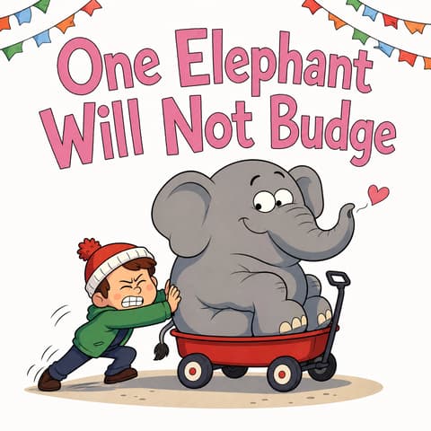 One Elephant Will Not Budge