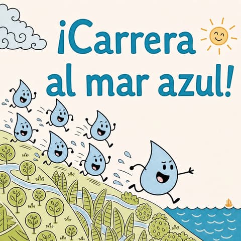 ¡Carrera al mar azul! | Libro ATAL de ciencia nivel 44