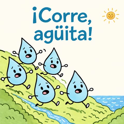 ¡Corre, agüita! | Libro ATAL de ciencia nivel 59