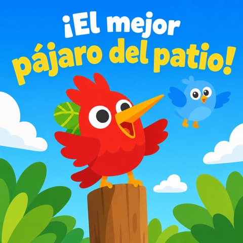 ¡El mejor pájaro del patio! | Libro ATAL de animales nivel 72