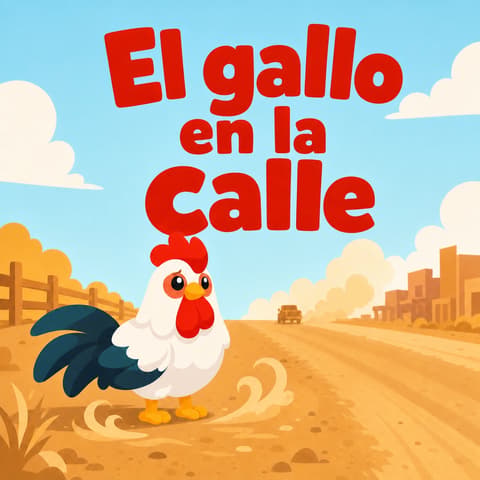 El gallo en la calle | Libro ATAL de animales nivel 44