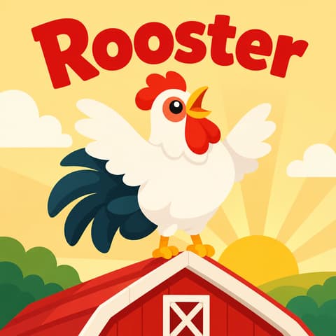 Rooster | Bookbot Decodable Reader Level 55