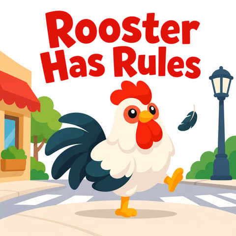 Rooster Has Rules