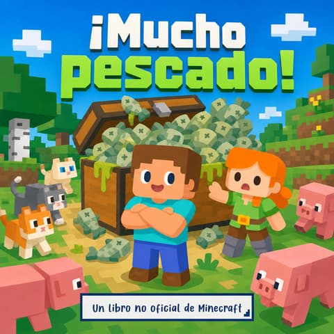 ¡Mucho pescado! | Libro ATAL de Minecraft nivel 45