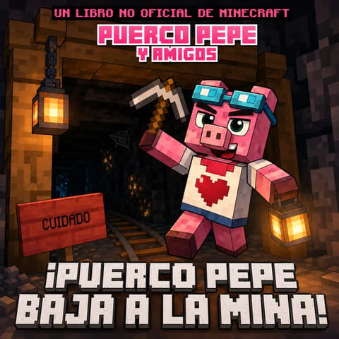 ¡Puerco Pepe baja a la mina! | Libro ATAL de Minecraft nivel 73
