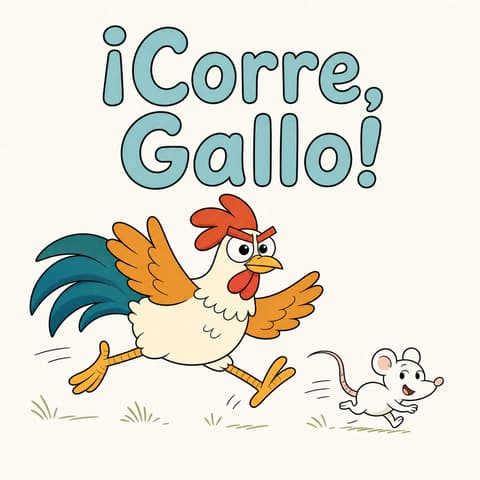 ¡Corre, Gallo! | Libro ATAL de animales nivel 45