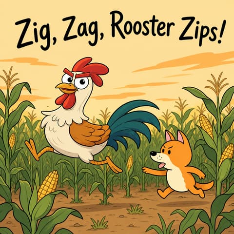 Zig, Zag, Rooster Zips!