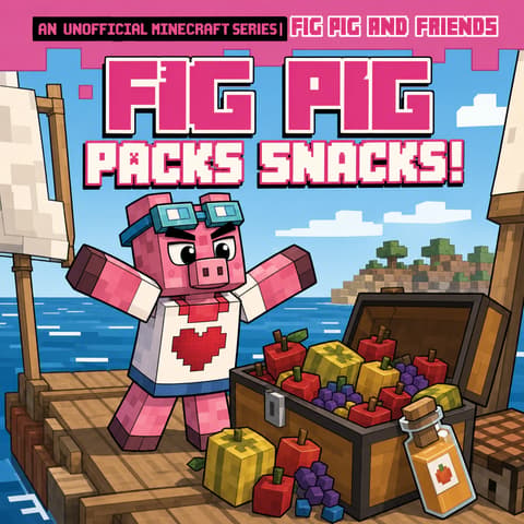 Fig Pig Packs Snacks! | Bookbot Decodable Reader Level 25