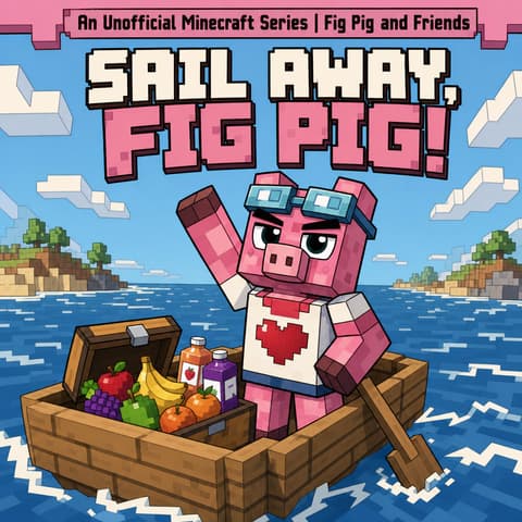 Sail Away, Fig Pig! | Bookbot Decodable Reader Level 76