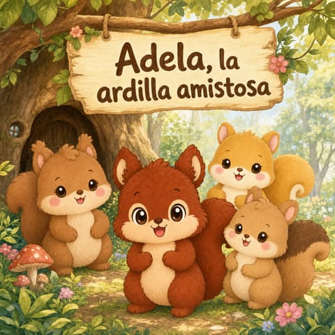 ¡Adela, la ardilla! | Libro ATAL nivel 13