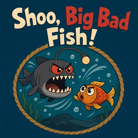 Shoo, Big Bad Fish! | Bookbot Decodable Reader Level 29