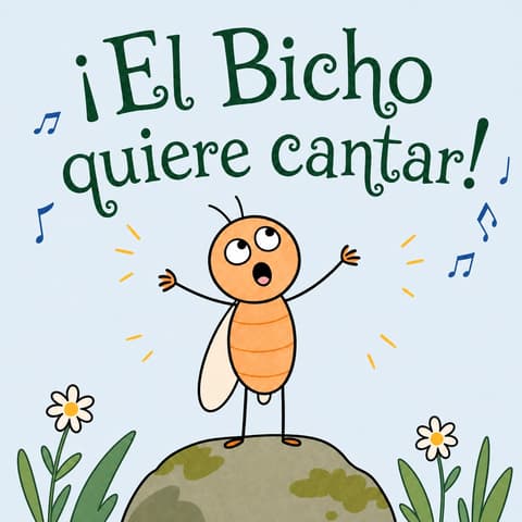 ¡El Bicho quiere cantar! | Libro ATAL de animales nivel 73