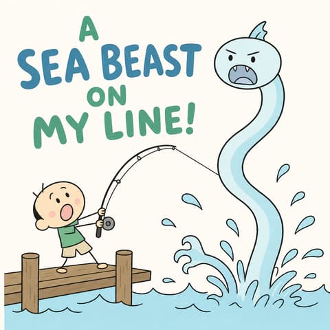 A Sea Beast on My Line! | Bookbot Decodable Reader Level 27