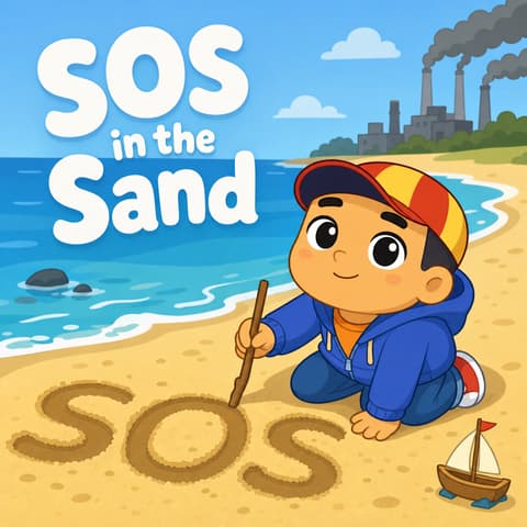 SOS in the Sand | Bookbot Decodable Reader Level 27