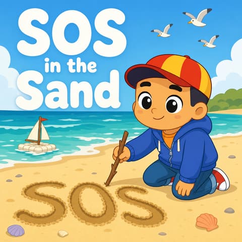 SOS in the Sand | Bookbot Decodable Reader Level 6
