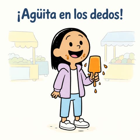 ¡Agüita en los dedos! | Libro ATAL de vida cotidiana nivel 59