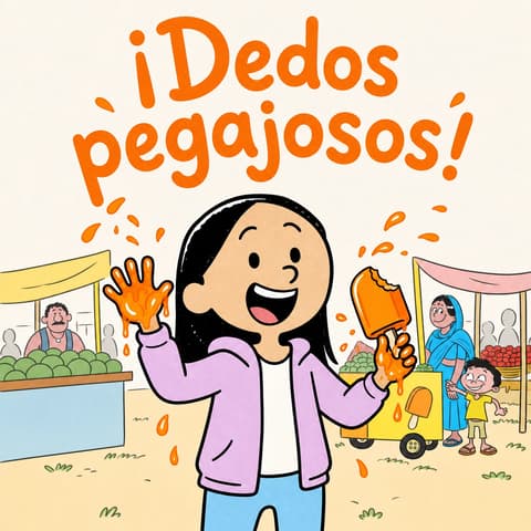 ¡Dedos pegajosos! | Libro ATAL de vida cotidiana nivel 73
