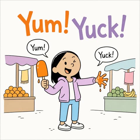 Yum! Yuck! | Bookbot Decodable Reader Level 3