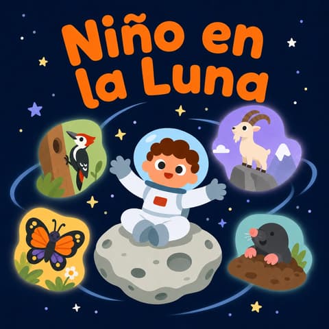 Niño en la Luna | Libro ATAL de ciencia nivel 46