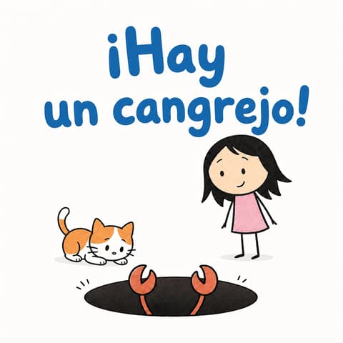 ¡Hay un cangrejo! | Libro ATAL de vida cotidiana nivel 18