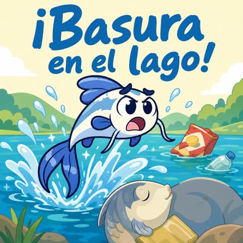 ¡Basura en el lago! | Libro ATAL de vida cotidiana nivel 46