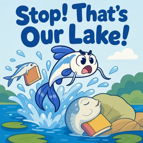 Stop! That's Our Lake! | Bookbot Decodable Reader Level 77