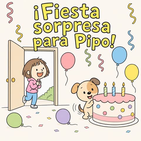 ¡Fiesta sorpresa para Pipo! | Libro ATAL de animales nivel 46