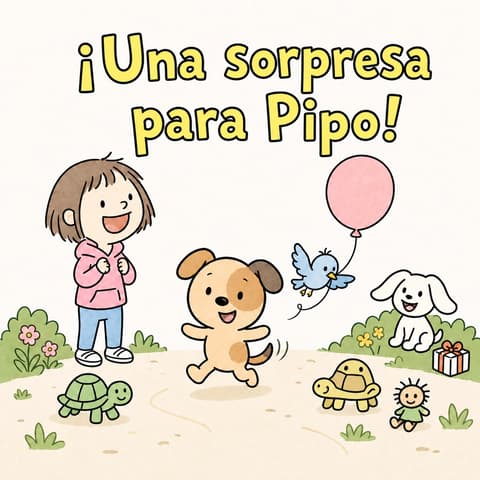 ¡Una sorpresa para Pipo! | Libro ATAL de animales nivel 74