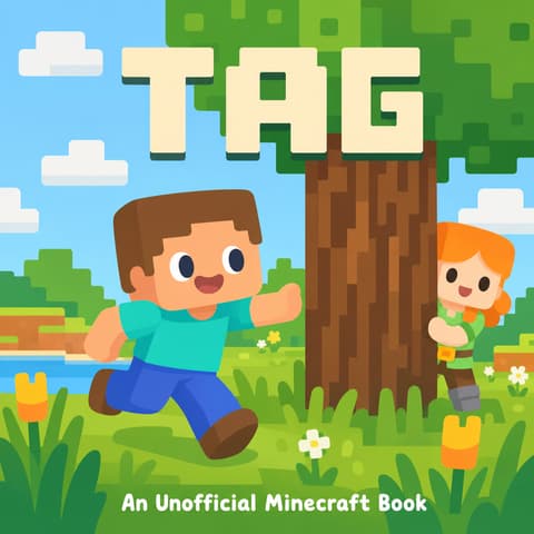 Minecraft Decodable Reader with the ow Vowel Team