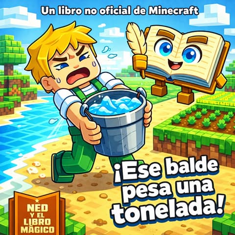 ¡Ese balde pesa una tonelada! | Libro ATAL de Minecraft nivel 60