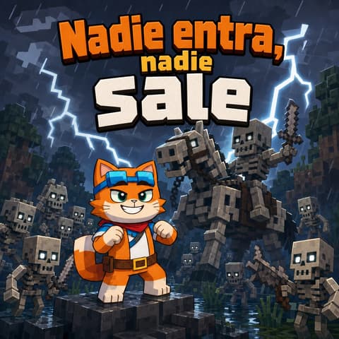 Nadie entra, nadie sale | Libro ATAL de Minecraft nivel 74