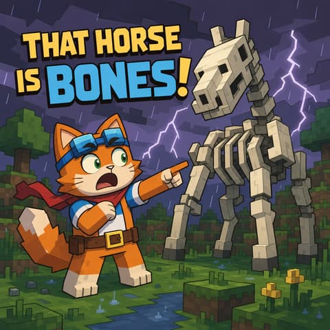 That Horse Is Bones! | Bookbot Decodable Reader Level 25