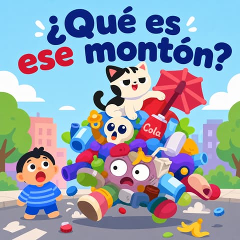 ¿Qué es ese montón? | Libro ATAL de aventura nivel 46