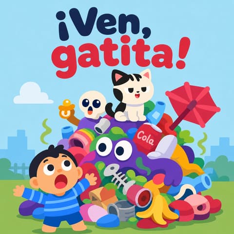 ¡Ven, gatita! | Libro ATAL de aventura nivel 74