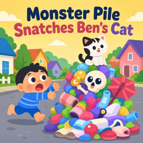Monster Pile Snatches Ben's Cat