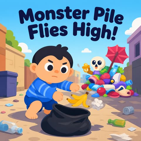 Monster Pile Flies High!