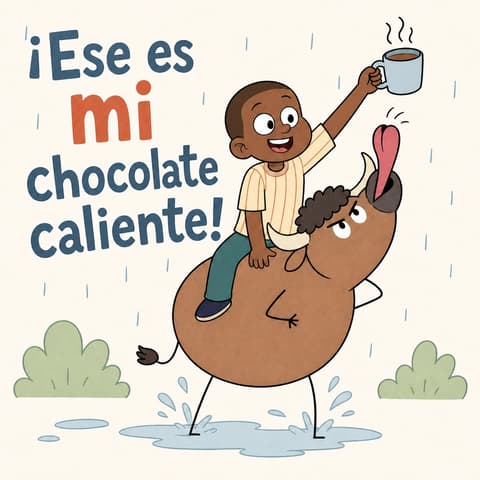 ¡Ese es mi chocolate caliente! | Libro ATAL de vida cotidiana nivel 60