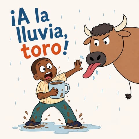 ¡A la lluvia, toro! | Libro ATAL de vida cotidiana nivel 75