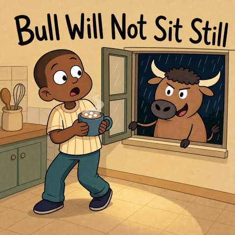 Bull Will Not Sit Still