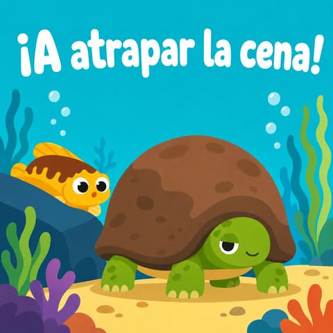 ¡A atrapar la cena! | Libro ATAL de animales nivel 75