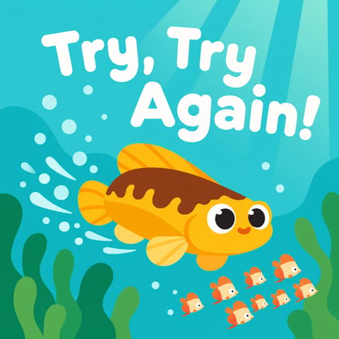 Try, Try Again! | Bookbot Decodable Reader Level 4