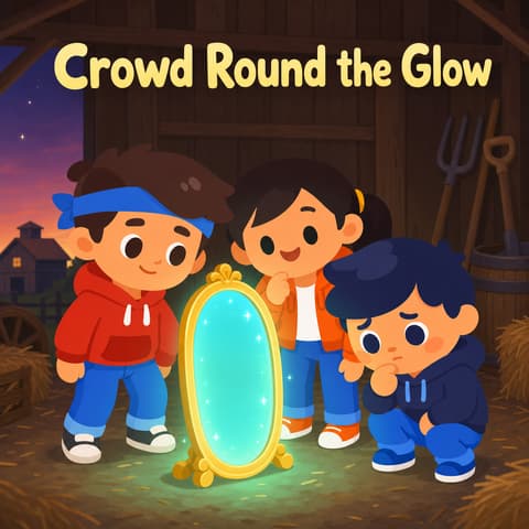 Crowd Round the Glow