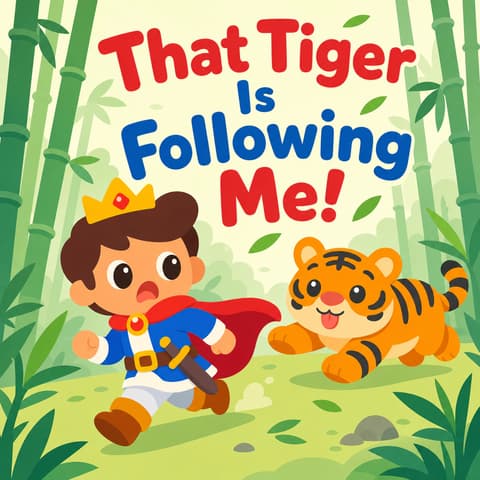 That Tiger Is Following Me! | Bookbot Decodable Reader Level 82
