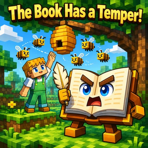 The Book Has a Temper!